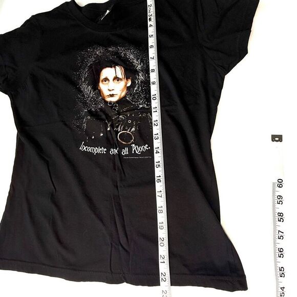 Edward Scissorhands Graphic Tee XL – Ripple Junction Black Gothic T-Shirt - Picture 9 of 9